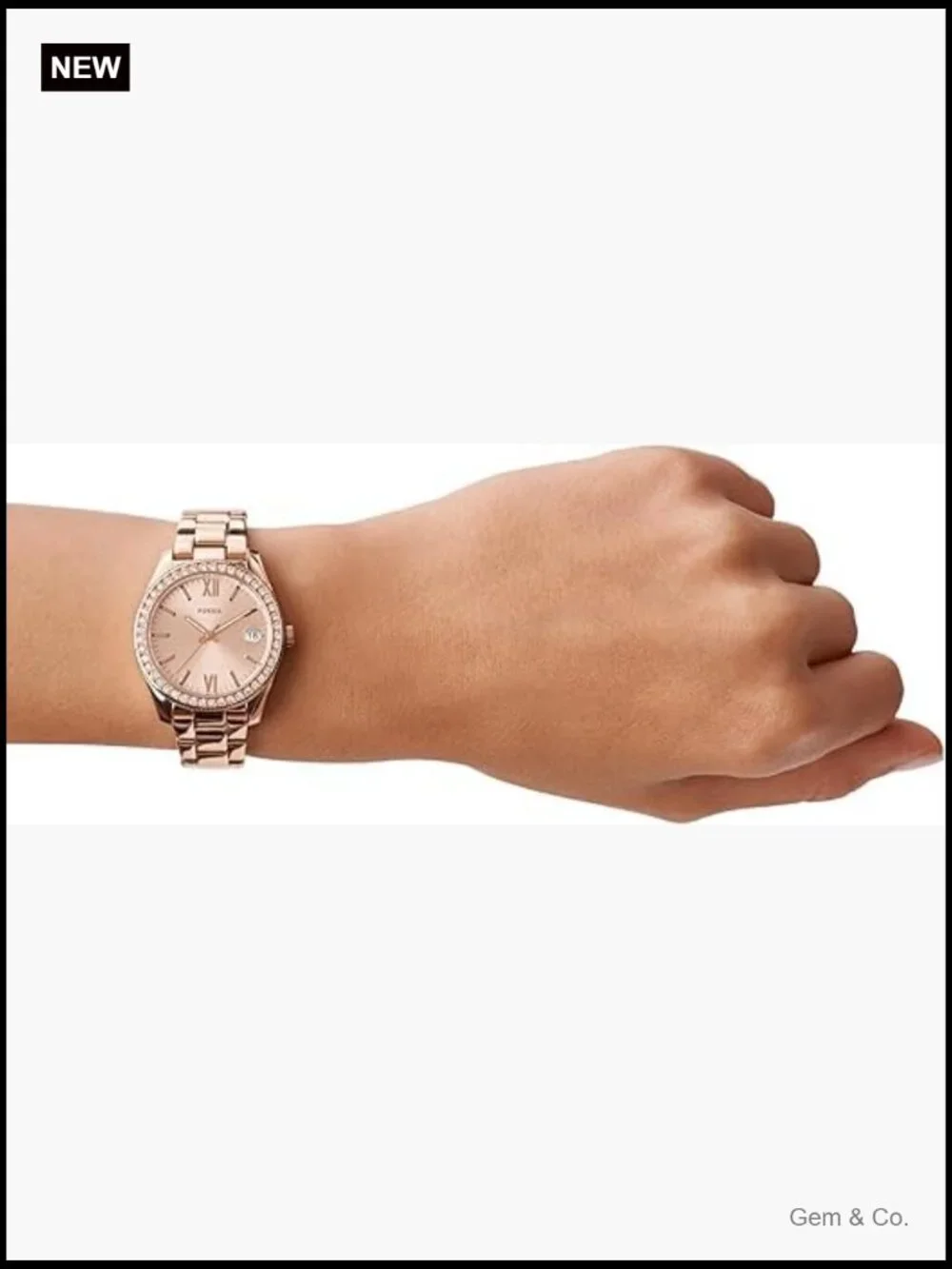 Women's Quartz Stainless Steel Watch Three-Hand Date
